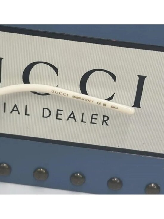 ?- New Authentic Gucci Grey Butterfly Ladies Sunglasses GG1267SA 001 60 main image 13
